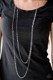 Paparazzi "Rustic Allure - Silver" necklace Paparazzi Jewelry