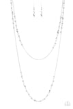Paparazzi "Rustic Allure - Silver" necklace Paparazzi Jewelry