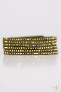 Paparazzi "Rustically Radiant - Green" bracelet Paparazzi Jewelry