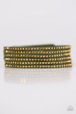 Paparazzi "Rustically Radiant - Green" bracelet Paparazzi Jewelry