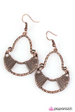Paparazzi "Rustic Radiance" earring Paparazzi Jewelry