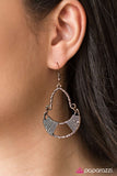 Paparazzi "Rustic Radiance" earring Paparazzi Jewelry