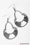 Paparazzi "Rustic Radiance - Silver" earring Paparazzi Jewelry