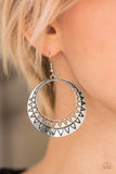 Paparazzi "Rustic Rays - Silver" earring Paparazzi Jewelry