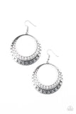 Paparazzi "Rustic Rays - Silver" earring Paparazzi Jewelry