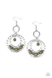 Paparazzi "Rio Rustic" Green Earrings Paparazzi Jewelry