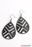 Paparazzi "Safari Tour" earring Paparazzi Jewelry