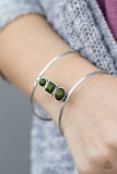 Paparazzi "Sahara Siren" Green Bracelet Paparazzi Jewelry