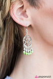 Paparazzi "Sahara Storms - Green" earring Paparazzi Jewelry