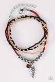 Paparazzi "Sahara Summer - Red" bracelet Paparazzi Jewelry