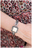 Paparazzi "Sahara Sunrise" White Bracelet Paparazzi Jewelry