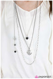 Paparazzi "Sailing the Radiant Seas - Black " necklace Paparazzi Jewelry