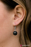 Paparazzi "Saloon Style" Black Necklace & Earring Set Paparazzi Jewelry