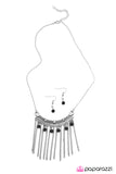 Paparazzi "Salsa Dancer - Black" necklace Paparazzi Jewelry