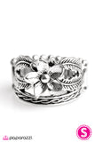 Paparazzi "Samoan Summer - Silver" ring Paparazzi Jewelry