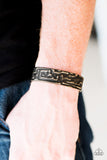Paparazzi "Sand and Surf - Black" bracelet Paparazzi Jewelry
