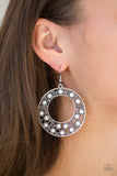 Paparazzi "San Diego Samba" White Earrings Paparazzi Jewelry