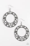 Paparazzi "San Diego Samba" White Earrings Paparazzi Jewelry