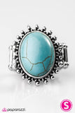 Paparazzi "Sandstone Mountains - Blue" ring Paparazzi Jewelry