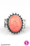 Paparazzi "Sandstone Mountains - Orange" ring Paparazzi Jewelry