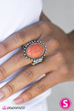 Paparazzi "Sandstone Mountains - Orange" ring Paparazzi Jewelry