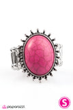 Paparazzi "Sandstone Mountains" Pink Ring Paparazzi Jewelry