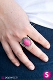 Paparazzi "Sandstone Mountains" Pink Ring Paparazzi Jewelry