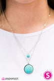 Paparazzi "Sandstone Skies - Blue" necklace Paparazzi Jewelry