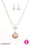Paparazzi "Sandstone Skies - Brown" necklace Paparazzi Jewelry