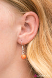Paparazzi "Sandstone Skies - Orange" necklace Paparazzi Jewelry