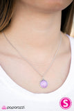 Paparazzi "Sandstone Sunsets" Purple Necklace & Earring Set Paparazzi Jewelry