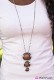 Paparazzi "Santa Fe Sophistication - Brown" necklace Paparazzi Jewelry