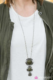 Paparazzi "Santa Fe Sophistication - Green" necklace Paparazzi Jewelry