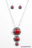 Paparazzi "Santa Fe Sophistication - Red" necklace Paparazzi Jewelry