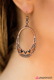 Paparazzi "Santa Fe Sunsets" earring Paparazzi Jewelry