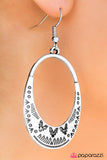 Paparazzi "Santa Fe Sunsets - Silver" earring Paparazzi Jewelry