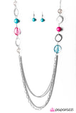Paparazzi "Sassy and Glassy - Multi" necklace Paparazzi Jewelry
