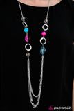 Paparazzi "Sassy and Glassy - Multi" necklace Paparazzi Jewelry