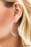 Paparazzi "Sassy Stardom" White Earrings Paparazzi Jewelry