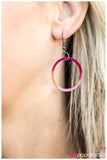 Paparazzi "Saturday Night Fever" Pink Necklace & Earring set Paparazzi Jewelry