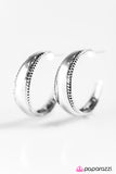 Paparazzi "Saved By The BELLBOTTOMS - Silver" earring Paparazzi Jewelry