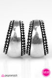 Paparazzi "Saved By The BELLE" Silver Clip-On Earrings Paparazzi Jewelry