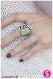 Paparazzi "Scandalous Behavior - Green" ring Paparazzi Jewelry