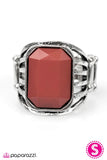 Paparazzi "Scandalous Behavior - Red" ring Paparazzi Jewelry