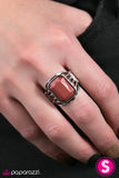 Paparazzi "Scandalous Behavior - Red" ring Paparazzi Jewelry