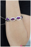 Paparazzi "Sci-Fi Queen" Purple Bracelet Paparazzi Jewelry