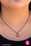 Paparazzi "SEA-cretly Yours - Copper" necklace Paparazzi Jewelry