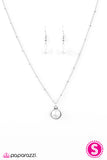 Paparazzi "SEA-cretly Yours - White" necklace Paparazzi Jewelry