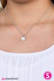 Paparazzi "SEA-cretly Yours - White" necklace Paparazzi Jewelry