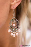 Paparazzi "Seafront Property" Pink Earrings Paparazzi Jewelry